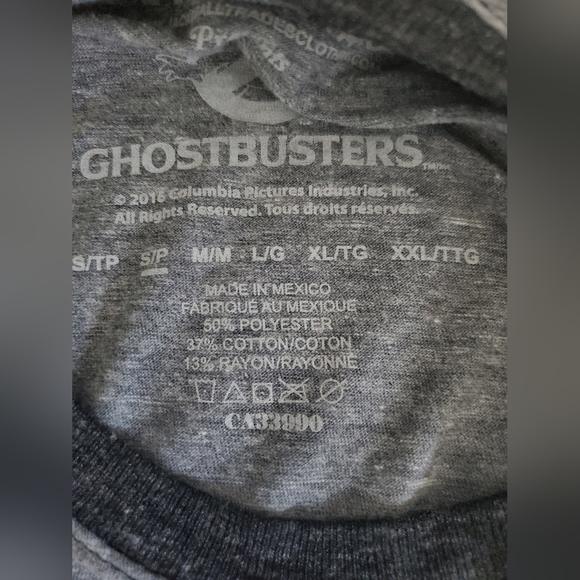 GHOSTBUSTERS new with tags t shirt. Size unisex  small - Picture 6 of 6